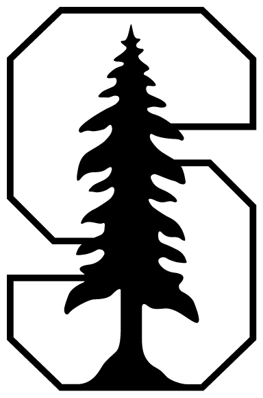 Block S in white on a dark black background