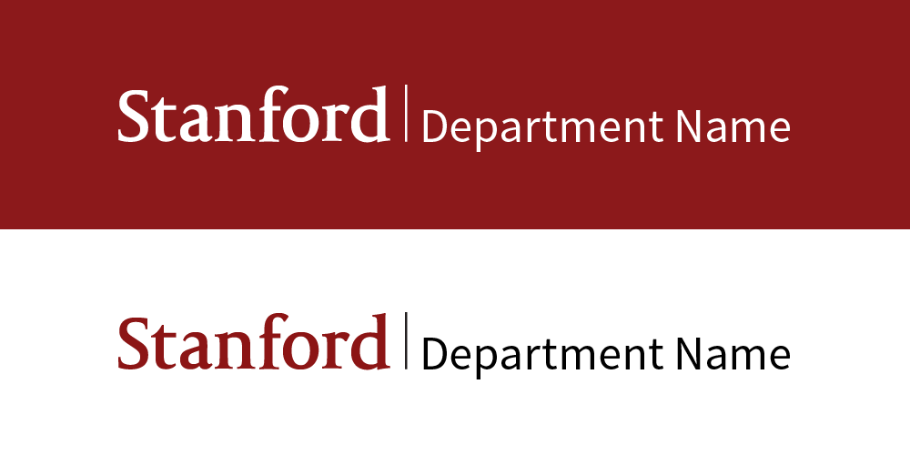 Guidelines for department branding