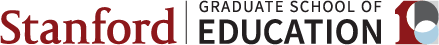 The Graduate School of Education's logo with their Centennial branding
